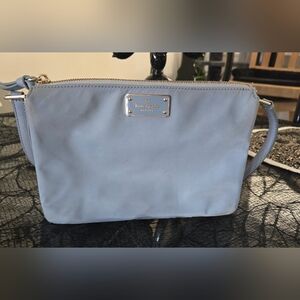 Kate Spade New York Womens Rima Crossbody Bag Blue Size Small Purse